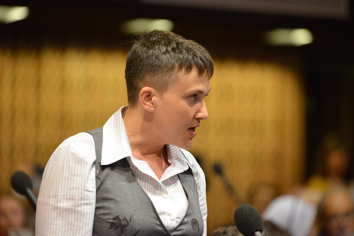 Savchenko should keep in mind that she won’t be able anymore to write off such errors for naivety / Photo from UNIAN