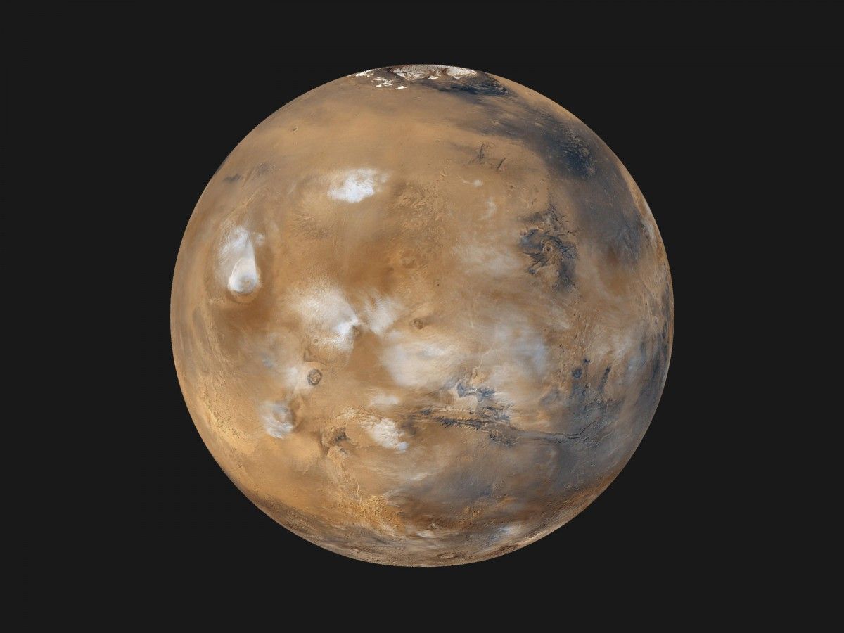 Телескоп Вебба вперше сфотографував Марс / фото NASA