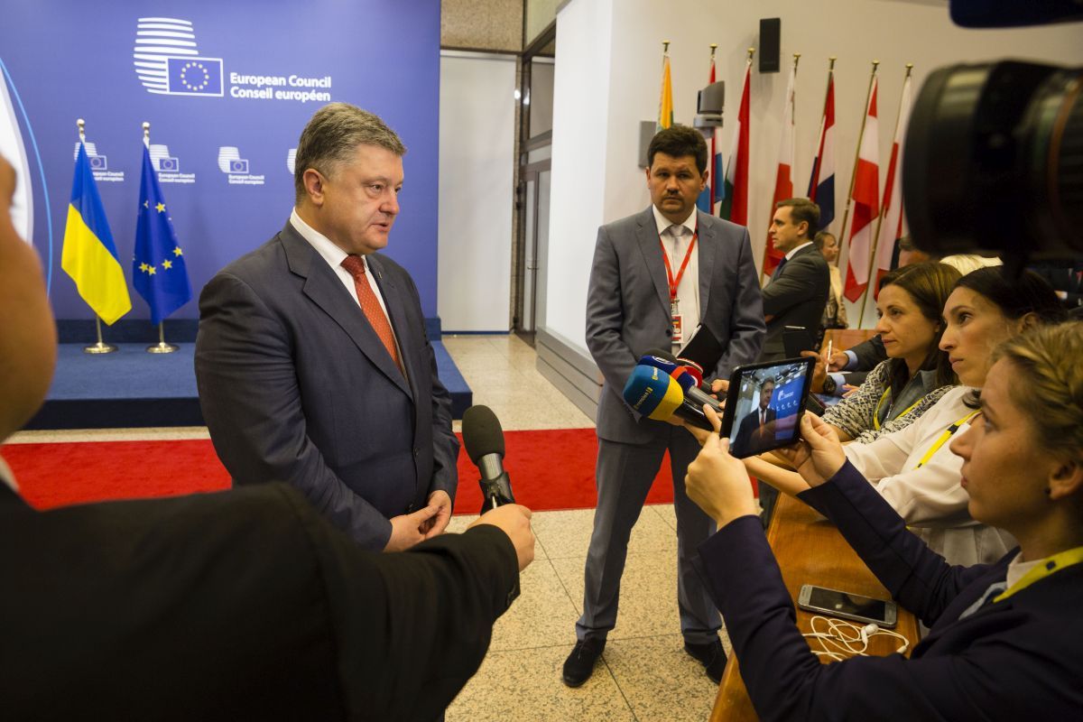 Poroshenko expects positive messages on sanctions against Russia / president.gov.ua Poroshenko expects positive messages on sanctions against Russia / president.gov.ua