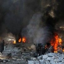 Сирийские ВВС и российская авиация снова бомбят Хаму и Идлиб