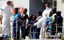 В Средиземном море затонуло судно, перевозившее до 700 мигрантов