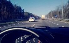 На украинских дорогах ожидается теплая малооблачная погода, до +22°
