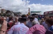 В окупованій Алушті під крики "Ганьба міліції, ганьба Росії!" розігнали збори місцевих жителів (відео)