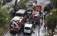 Deadly blast hits police bus in Istanbul (photos)