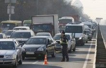 В Киеве из-за ремонта частично ограничили движение на Аллее Героев Крут