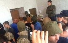 В Одесі "Правий сектор" заблокував суд через рішення щодо росіянина-фігуранта "справи 2 травня" (фото)