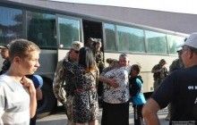 До Тернополя із зони АТО повернулися 50 бійців роти патрульної служби поліції "Тернопіль"
