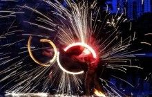 В Киеве начался фестиваль огня (фоторепортаж, видео)