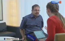 "Це не інтерв'ю - це провокація": німецький журналіст про спілкування з пропагандисткою "России 1" (відео)