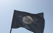 Прапор кримськотатарського батальйону підняли на "Чонгарі" (відео)