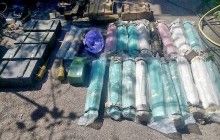 СБУ виявила у дачників в зоні АТО великий арсенал зброї: 18 гранатометів, понад 80 гранат і 8 тисяч патронів (відео)