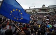 Протест під дощем: як у Лондоні мітингували проти Brexit (фоторепортаж)