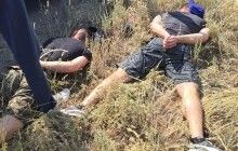 На Днепропетровщине полиция задержала 9 мужчин с арсеналом оружия (фото)