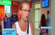Ukrainian citizens arrive back after deadly blasts in Istanbul airport