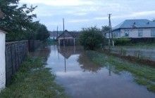 На Черниговщине в результате сильных дождей подтопило жилые дома