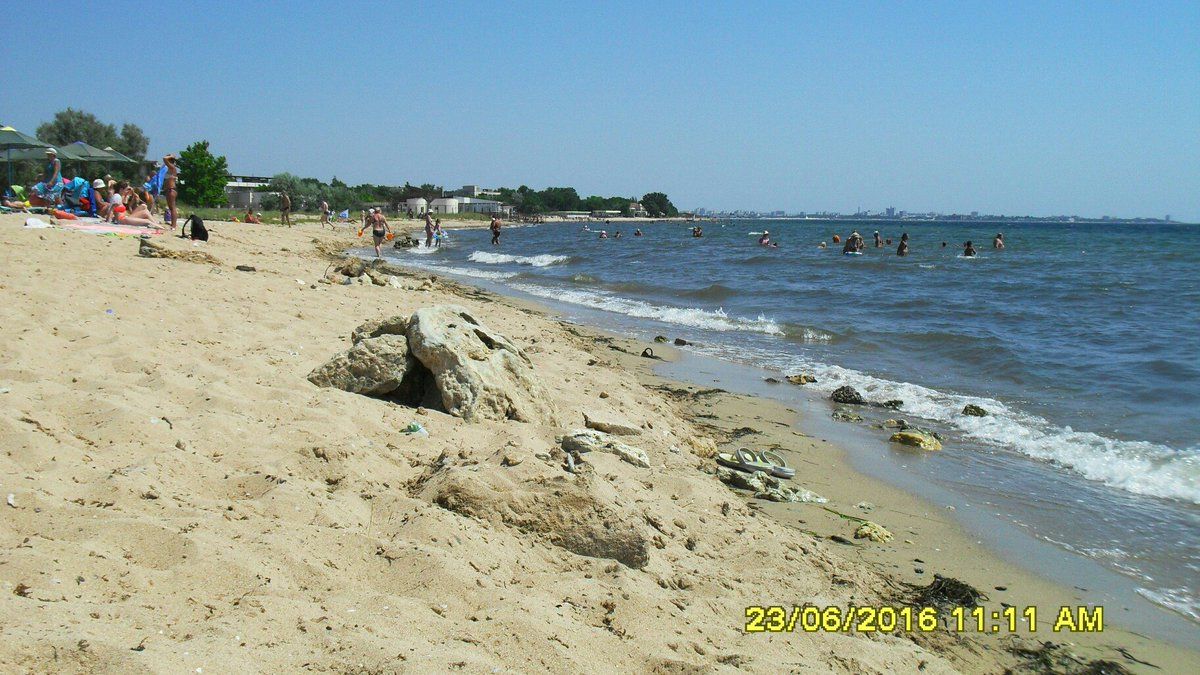 Крым, Евпатория, пляж / twitter.com/krimrt Крым, Евпатория, пляж / twitter.com/krimrt