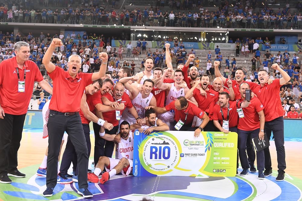 Хорватия сыграет на Олимпиаде / fiba.com Хорватия сыграет на Олимпиаде / fiba.com