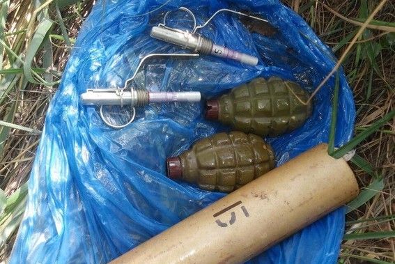 Під Києвом знайшли гранати нібито Під Києвом знайшли гранати нібито