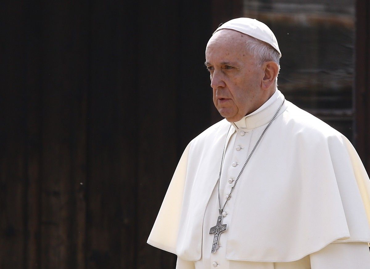 Франциск расплакался, говоря о войне в Украине \ фото REUTERS