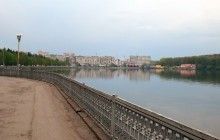 У Тернополі через ремонт на місяць обмежили рух вздовж дамби, якою курсує більшість громадського транспорту