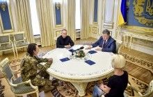 Два роки у неволі: полковник Без’язиков розповів Порошенку про те, як потрапив у полон
