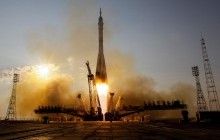 Как проходил запуск космического корабля "Союз МС" с новым экипажем к МКС (фоторепортаж)