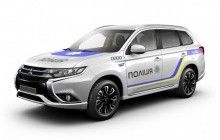 Нацполиция получит гибридные автомобили Mitsubishi Outlander (фото)