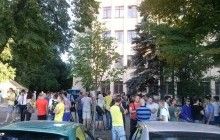 У Харкові близько 100 автомобілістів вимагали покарати патрульних за ДТП з 2 жертвами