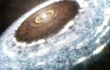 Астрофизики наблюдали снеговую линию на орбите вокруг молодой звезды