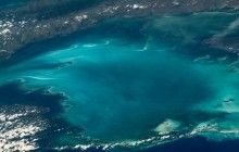 Астронавт NASA опубликовал снимок живописного залива Батабано из космоса