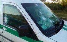 У Запорізькій області розстріляли інкасаторську машину: одного нападника вбито, двох поранено (фото)