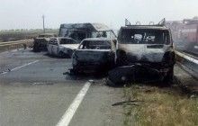На трассе Одесса-Киев в результате столкновения восьми автомобилей погибли три человека