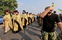 Шкіряк розповів про знайдену на шляху "хресної ходи" УПЦ МП гранату (відео)