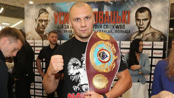Гловацки готовится к бою с Усиком / ringpolska.pl Гловацки готовится к бою с Усиком / ringpolska.pl