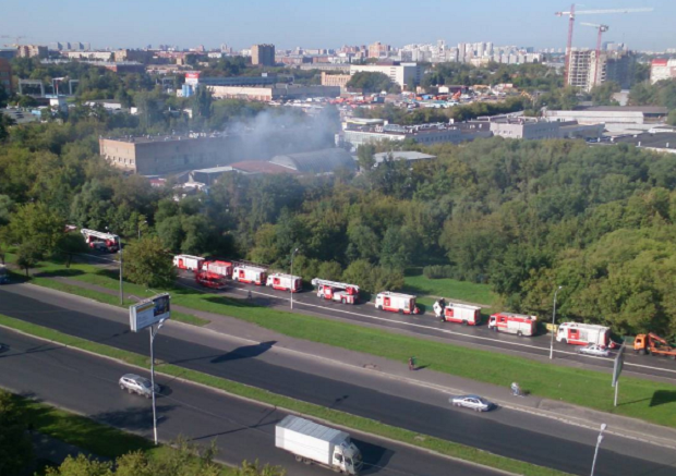 пожар, Москва / instagram.com/breaker177/ пожар, Москва / instagram.com/breaker177/