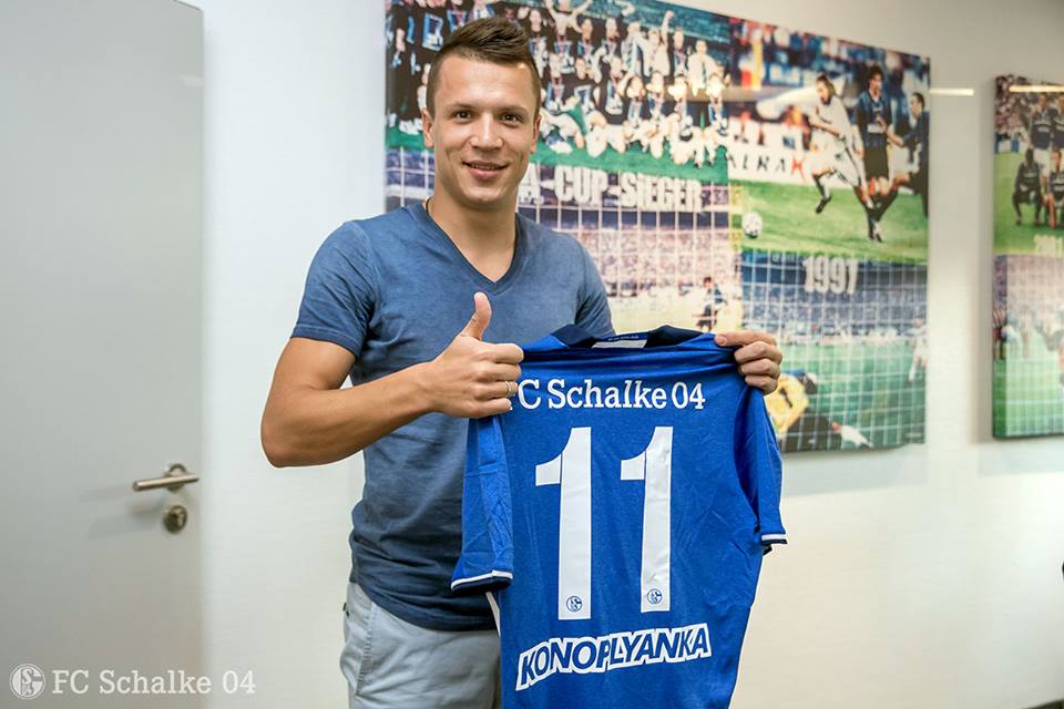Коноплянка будет играть под 11-м номером / FC Schalke 04 Коноплянка будет играть под 11-м номером / FC Schalke 04
