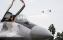 Как проходили тренировочные полеты украинских военных самолетов над Васильковым (фоторепортаж)