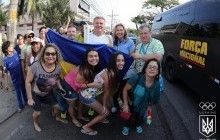 Напередодні старту Ріо-2016 пройшла естафета Олімпійського вогню (фоторепортаж)