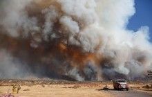 У Каліфорнії сталася велика пожежа: горить національний ліс (фоторепортаж)