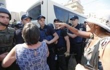 Заседание суда по делу "Торнадо" перенесли, полиция задержала двоих участников столкновений