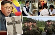 В Северной Корее чиновники конфискуют вещи с изображениями в форме креста