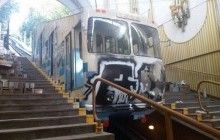 Київський фунікулер розмалювали вандали (фото)