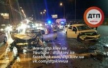 З'явилося відео з місця масштабного ДТП на Печерську за участю чиновника часів Януковича