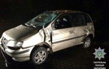 В Ужгороді п’яний прикордонник вчинив ДТП, тікаючи від поліції (фото)