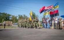 В Днепре почтили погибших в Иловайском "котле" украинских бойцов