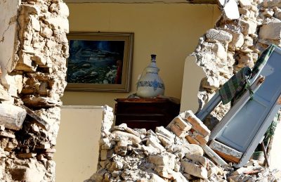 Фото Разрушительное землетрясение в Италии 24 августа 2016