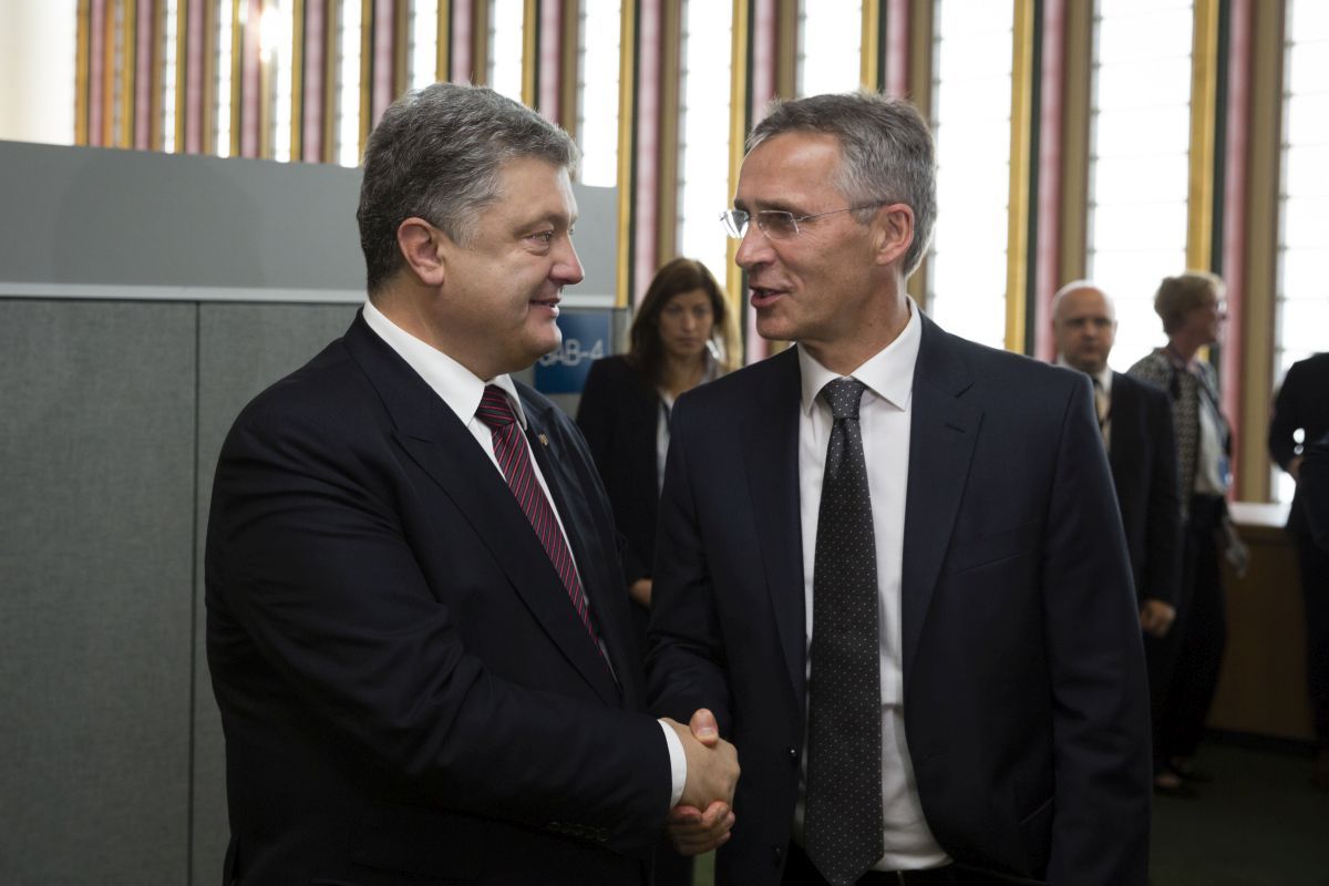 Петро Порошенко та Єнс Столтенберг / president.gov.ua Петро Порошенко та Єнс Столтенберг / president.gov.ua
