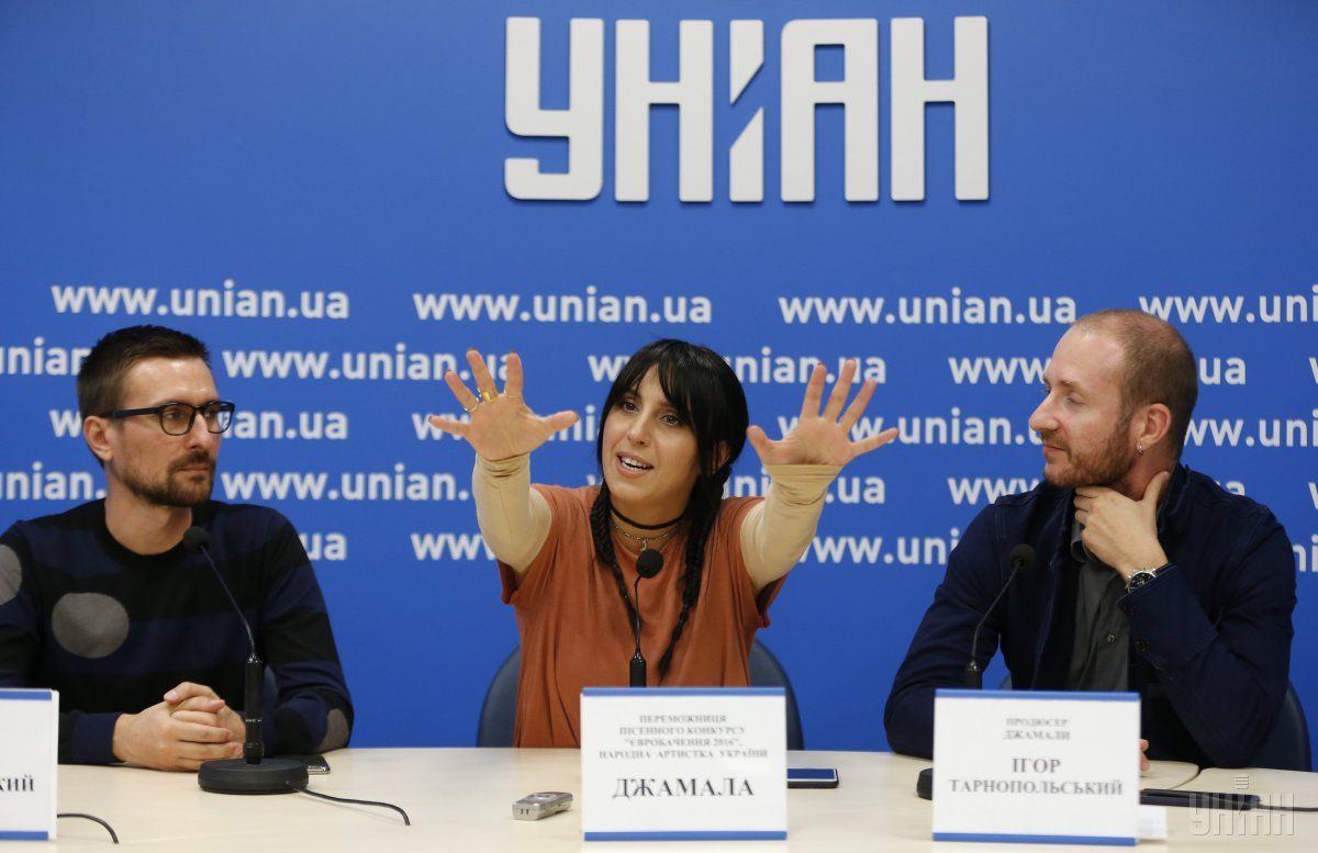 Jamala presented a video for her song 1944 / Photo from UNIAN