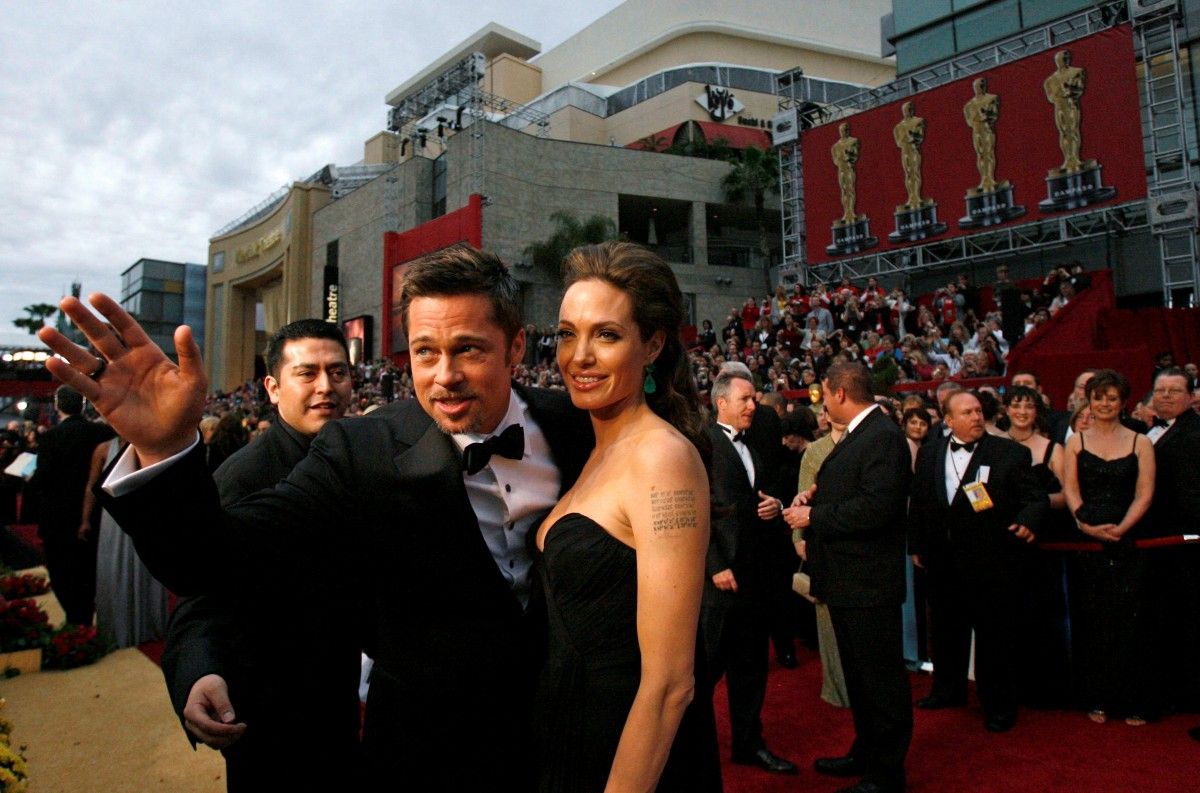 Brad Pitt and Angelina Jolie / photo REUTERS