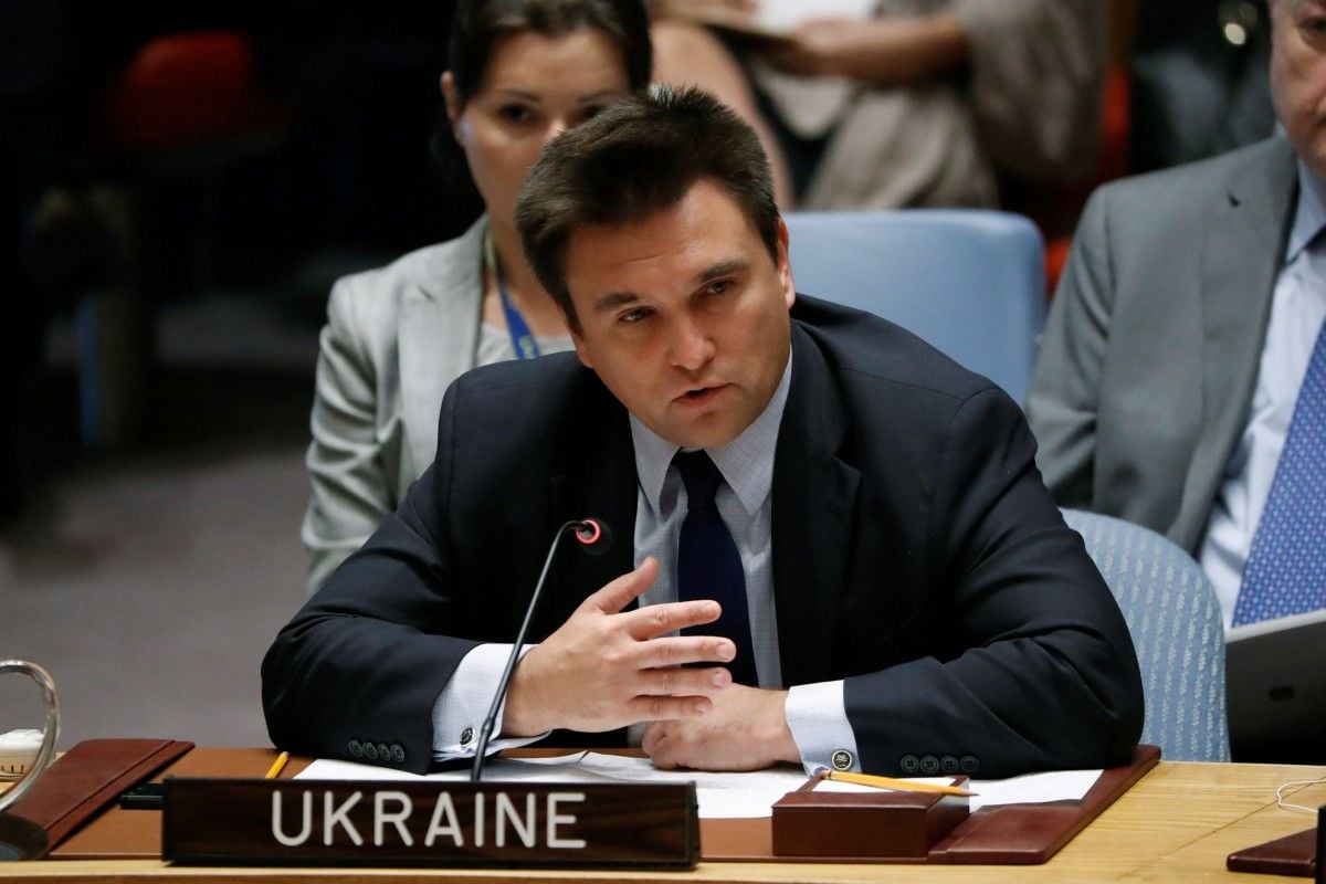 Павел Климкин на заседании Совбеза ООН / REUTERS